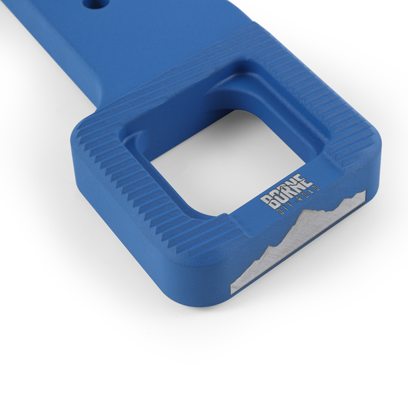 Ford Raptor Tow Hooks - Borne Off-Road - Billet - Blue - `17-`27